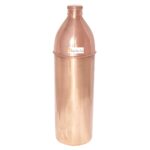 Prisha India Craft Bisleri Design Copper Bottle, Storage Water, Best for Travel, Ayurveda Healing | 800 ML