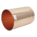 Prisha India Craft Pure Copper Glass Tumbler, Capacity 320 ML, Set of 4 (Brown)